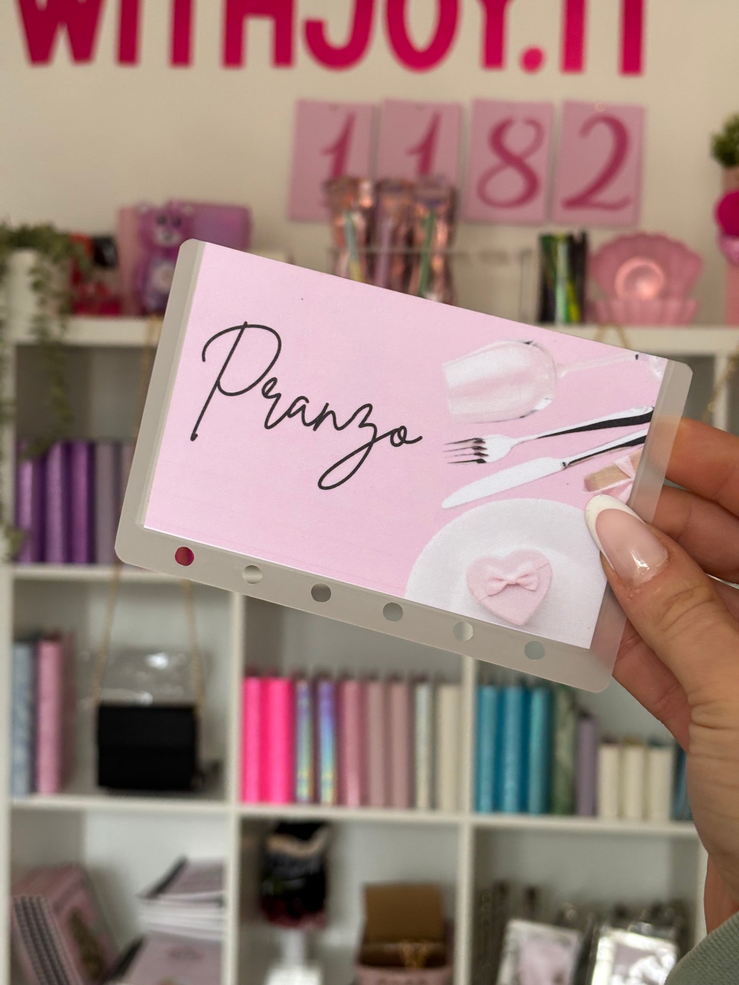 Sezione rosa immagine pranzo