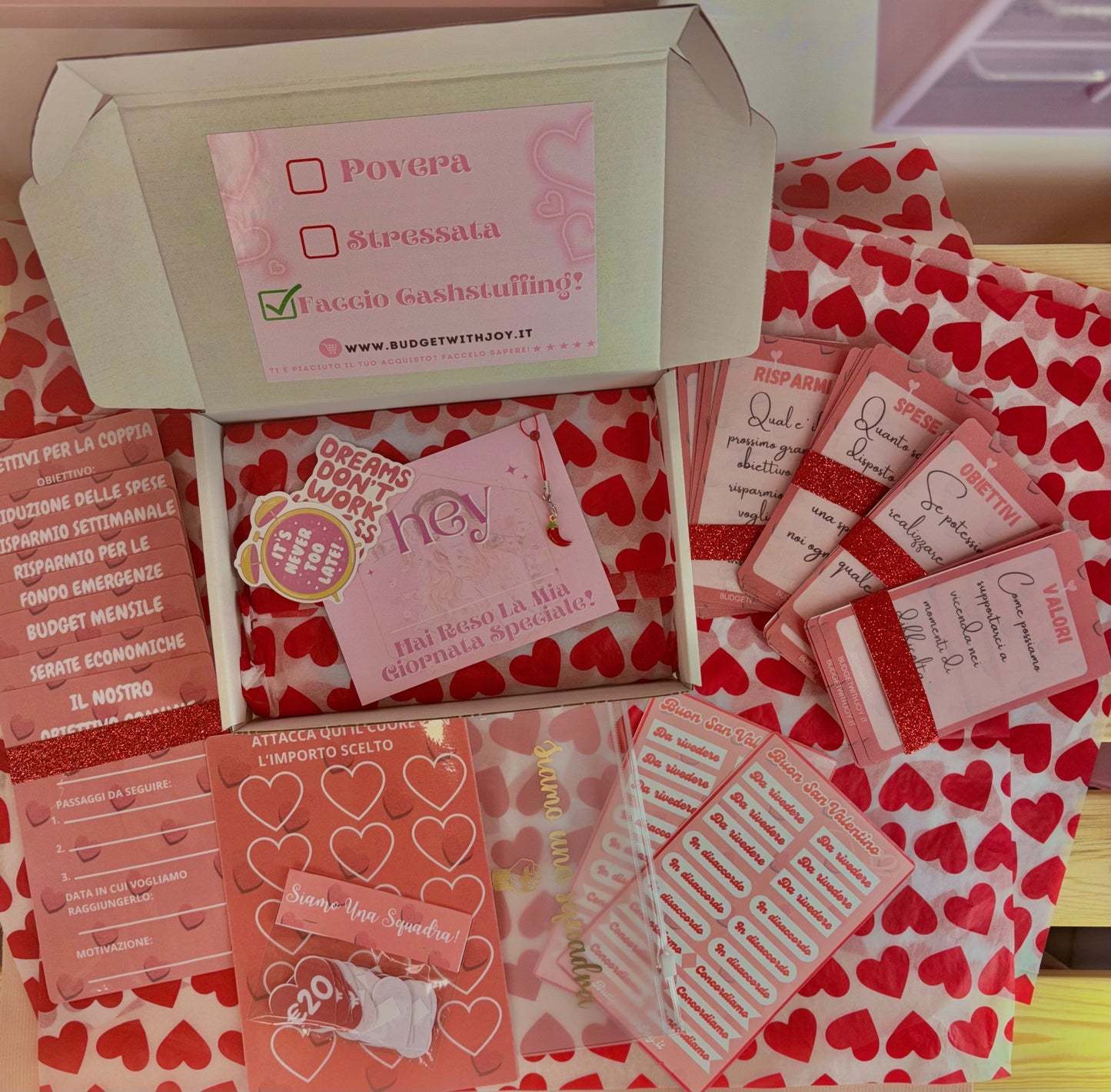 Box San Valentino+Agenda Di Coppia