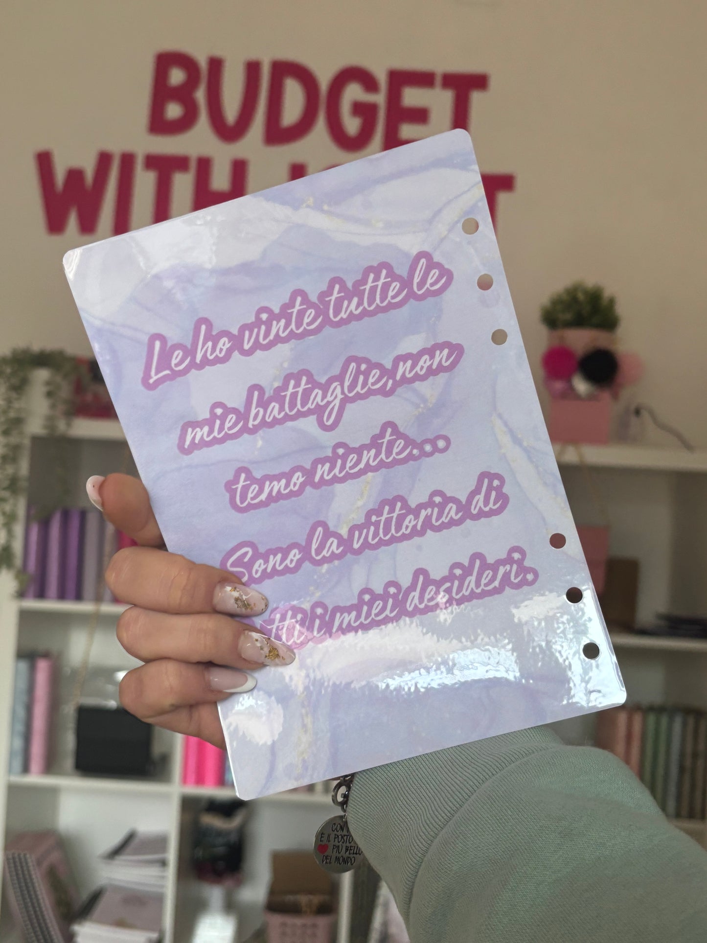 note- frase motivazionale A5