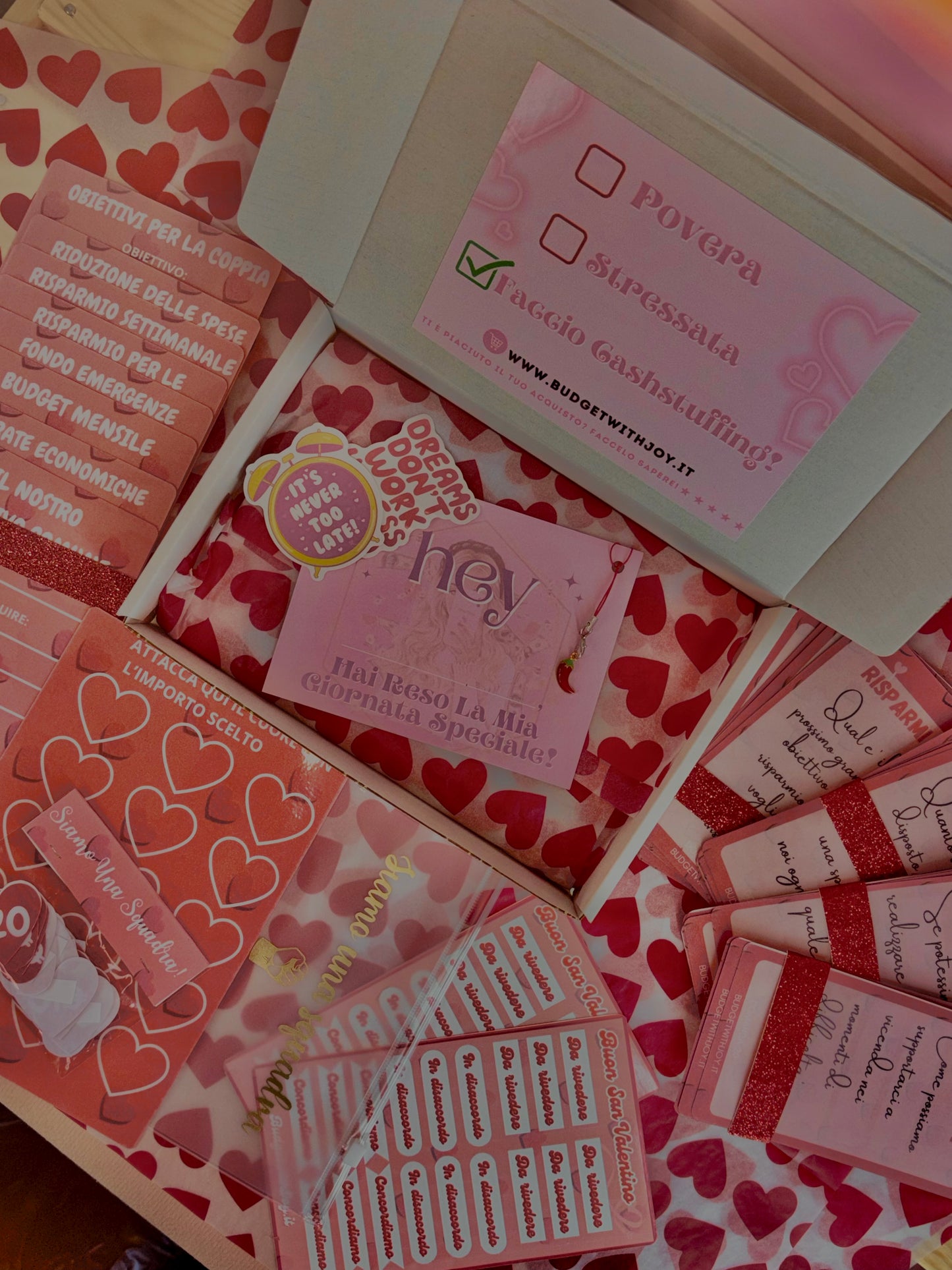 Box San Valentino+Agenda Di Coppia