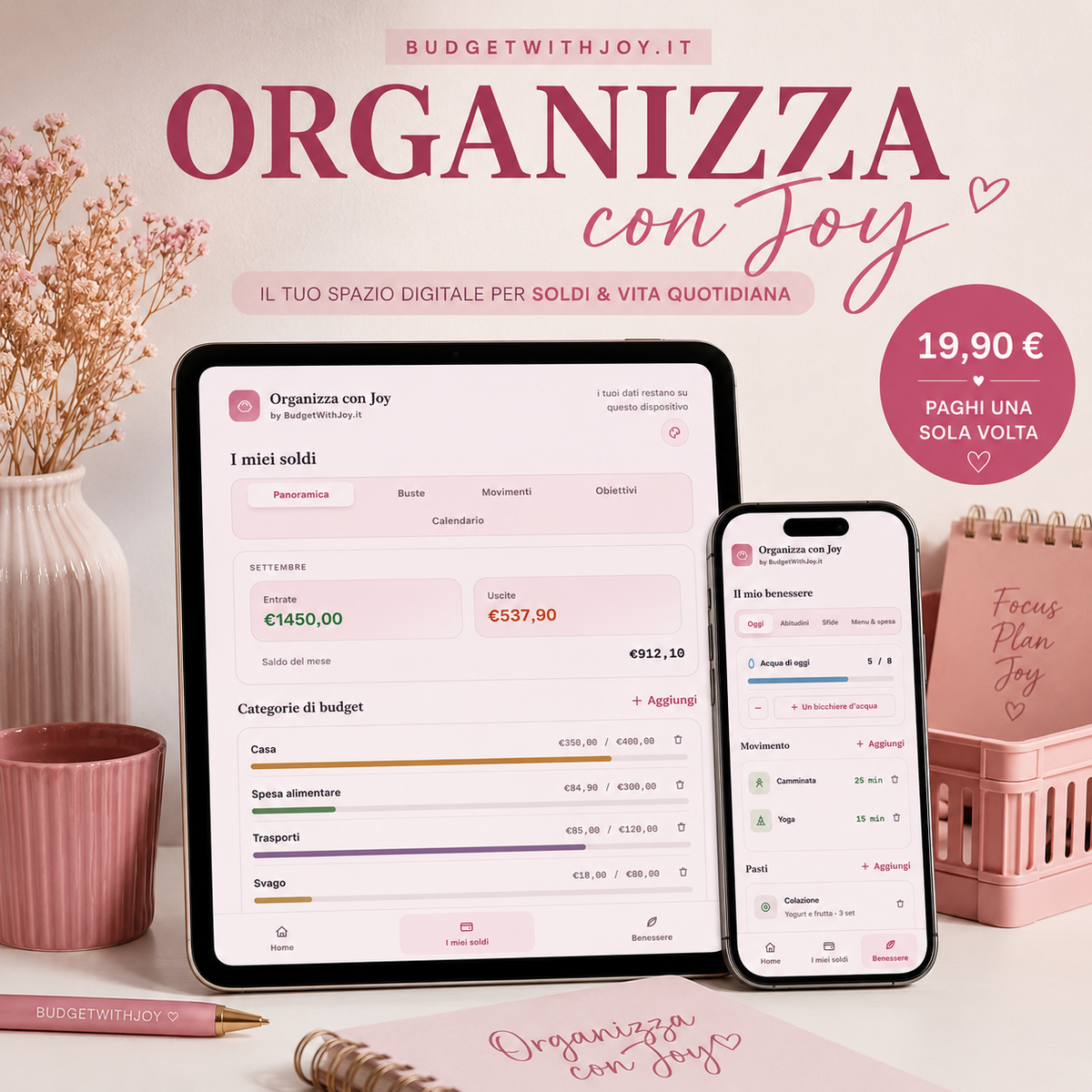 App Organizza con Joy