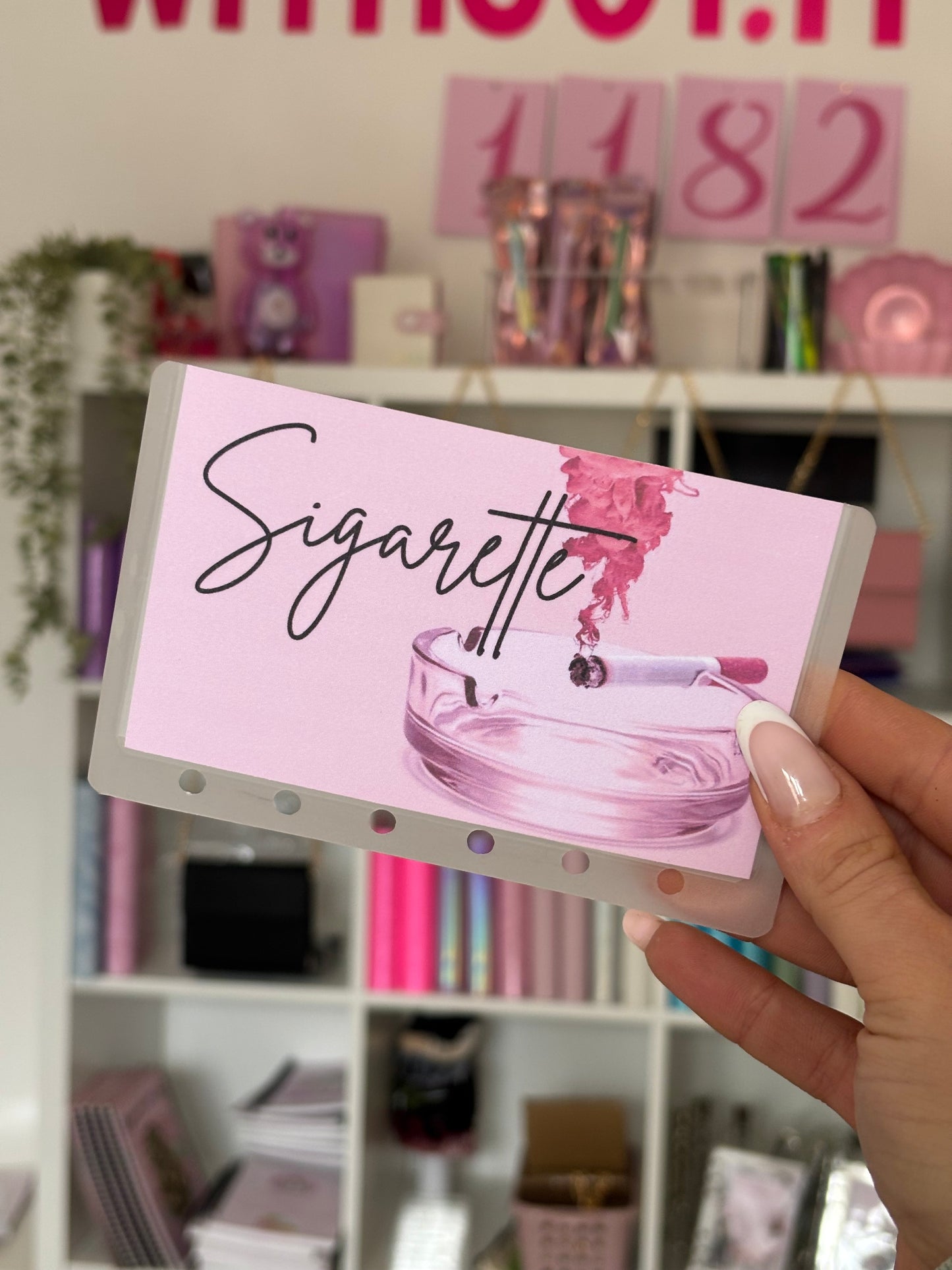 Sezione rosa immagine sigarette