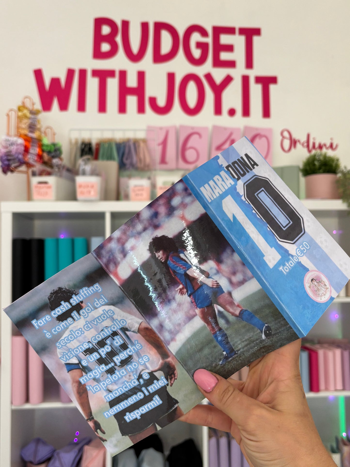 Challenge a libro Maradona €50