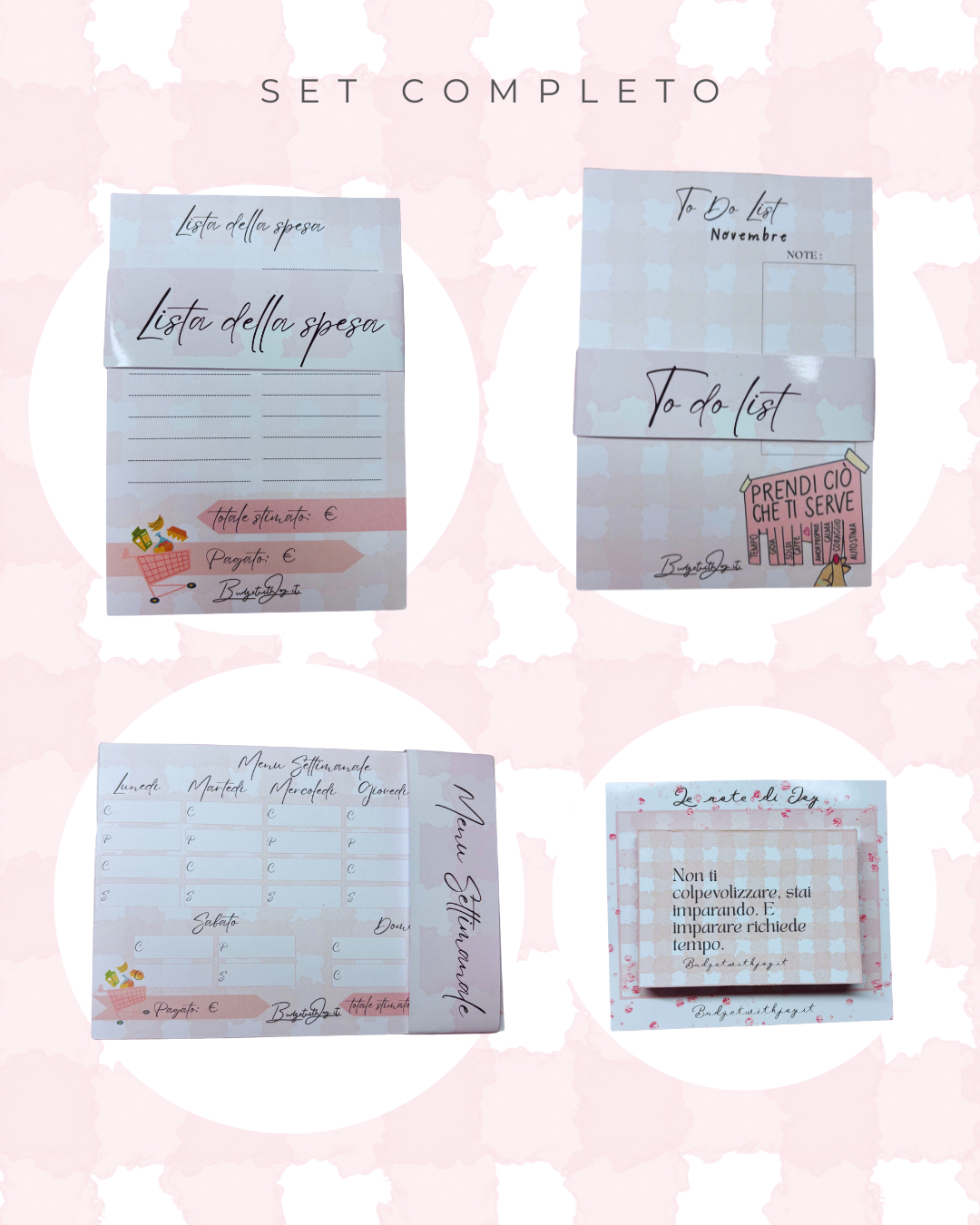 Set Completo organizzazione