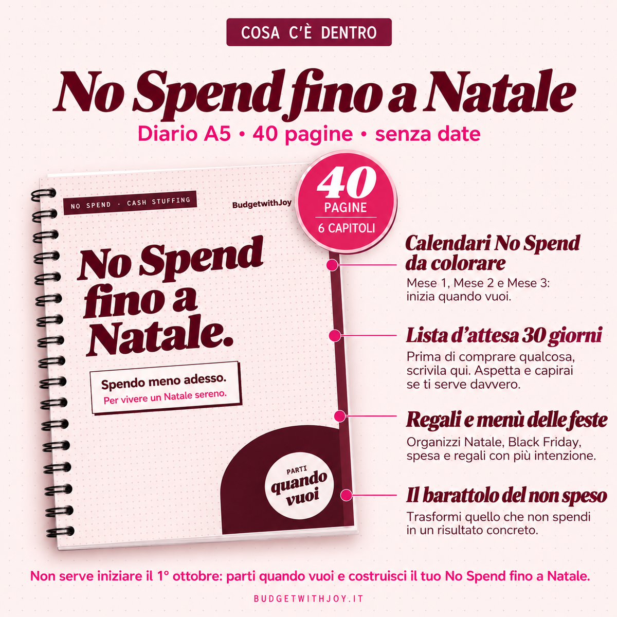 No Spend fino a Natale