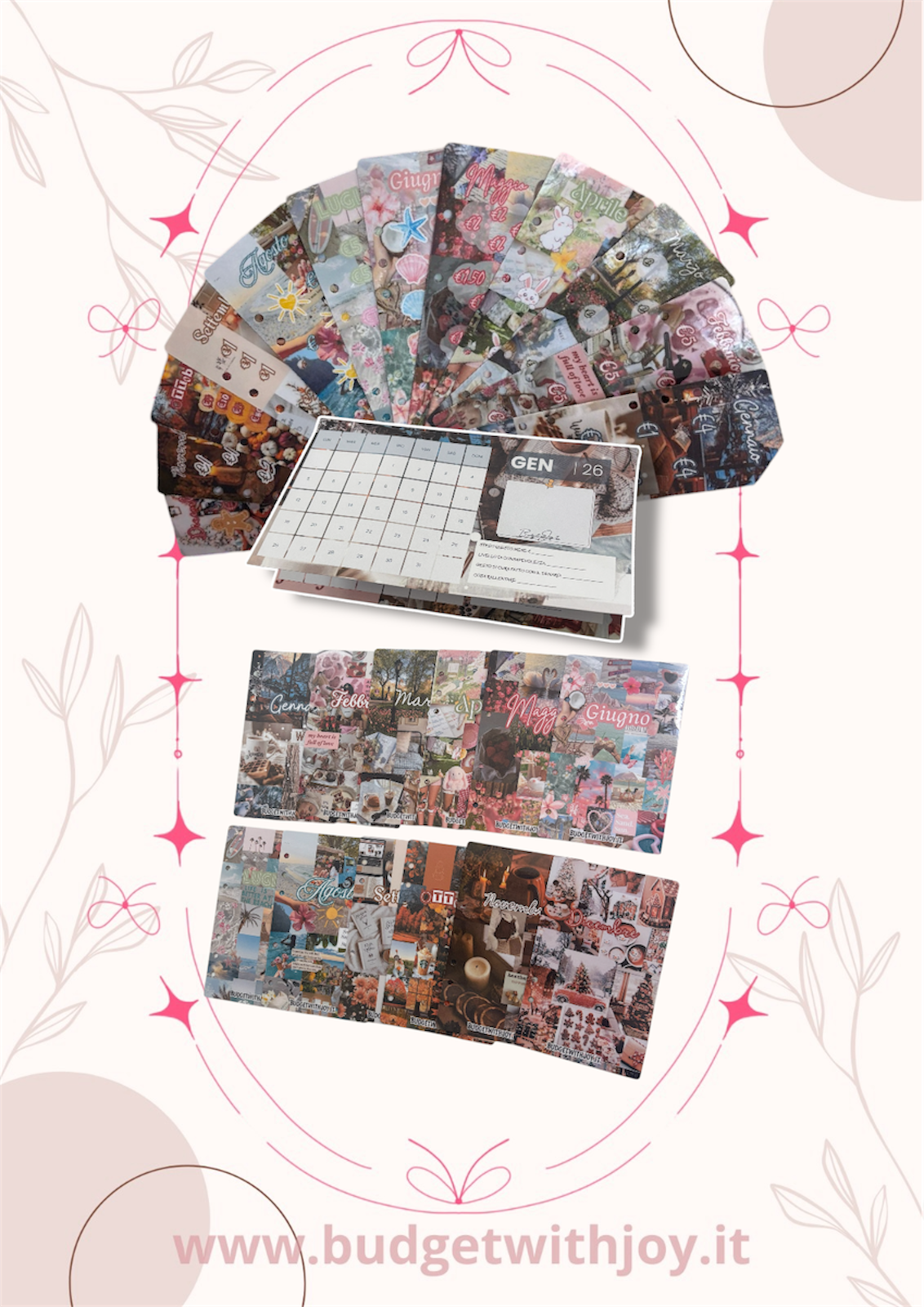 Set copertine/segnagenda/calendario a6