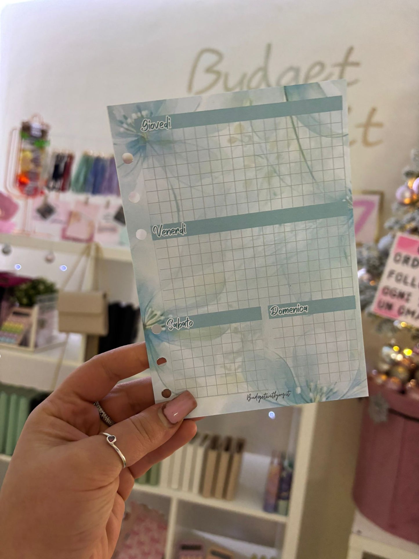 Cartoncino A6 Sett.Completa Fronte/Retro R.