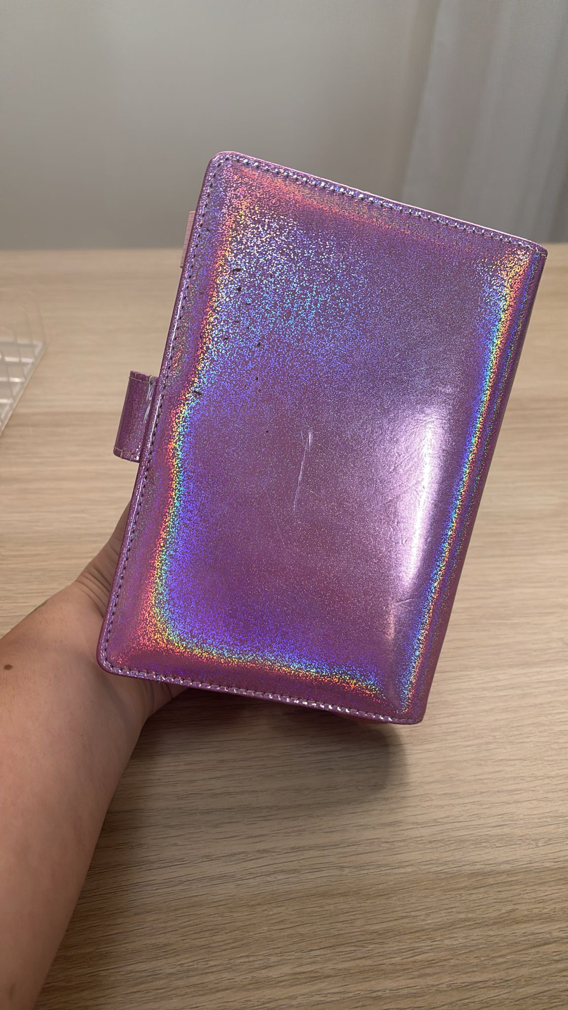 Agenda Glitter Rosa A6