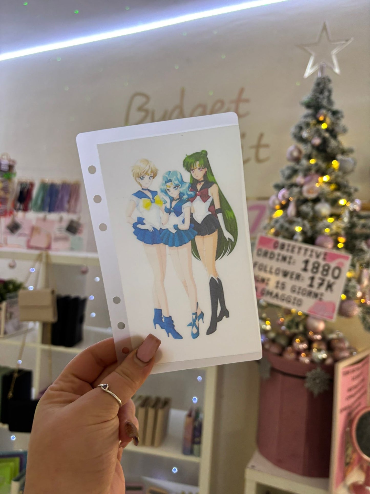 Sezione Opaca A6 "Trio Sailor Moon" R.