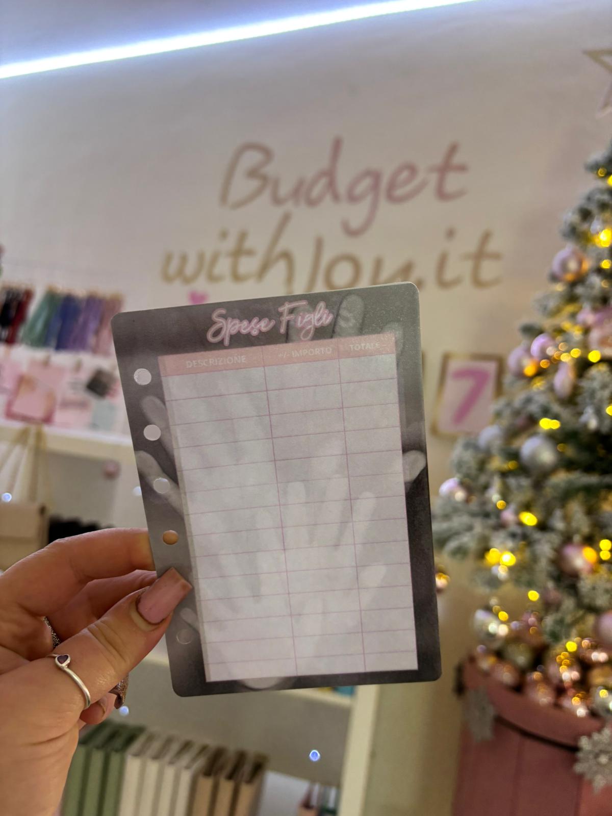 Tracker "Spese Figli" A7 R.