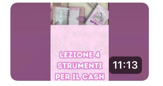 Lezione 4: Strumenti Per Il Cashstuffing