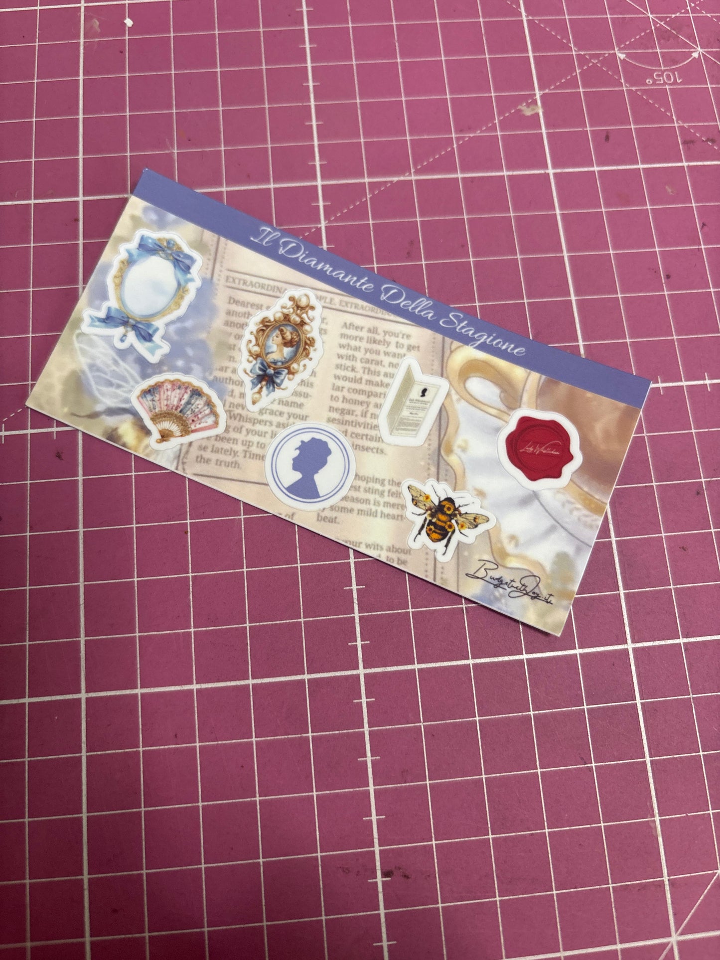 Sticker bridgerton edizione limitata ric