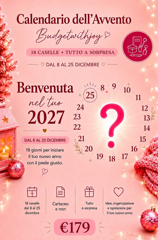 Calendario Dell’avvento 2026 18 caselle