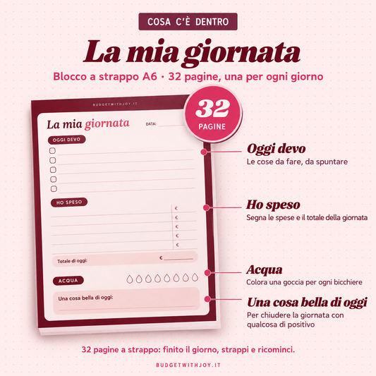 Notepad La mia giornata