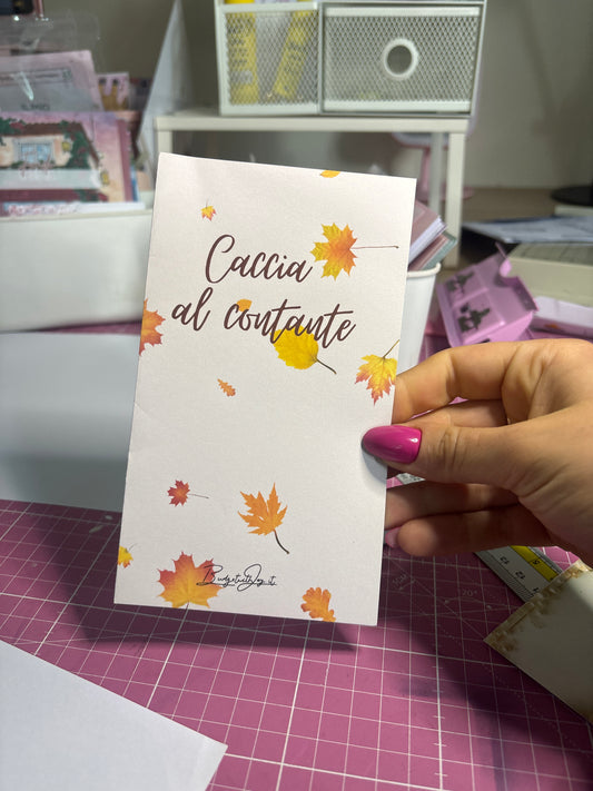 Sezione foglie caccia al contante  a6 ric