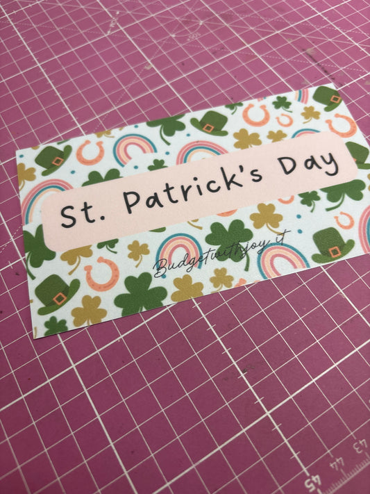 St patrick’s day cartoncino ric