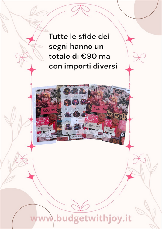 Set segni zodiacali Scorpione