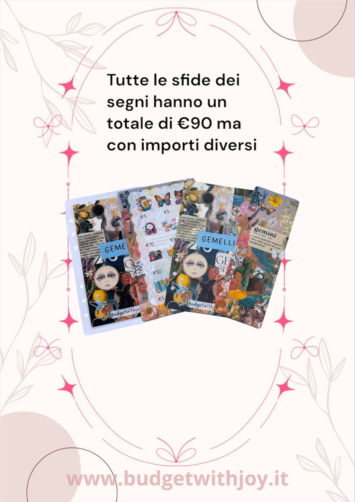 Set segni zodiacali Gemelli
