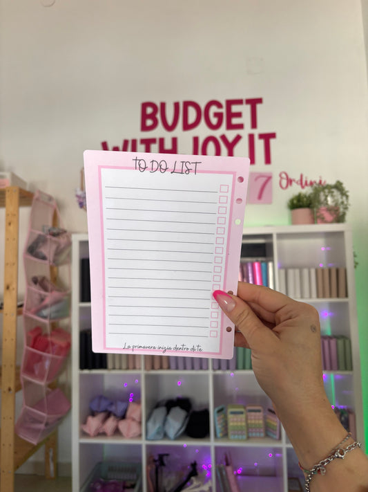 To do A5