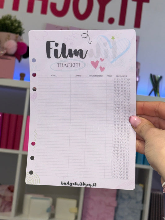 tracker film A5