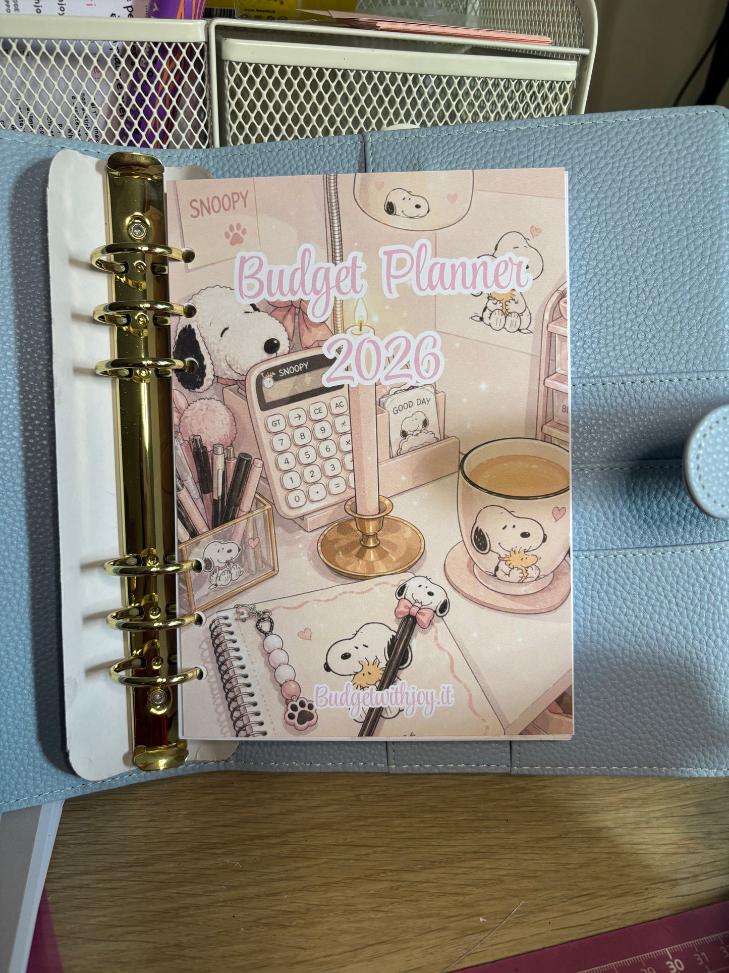 Pagine a5 cartacee budget planner