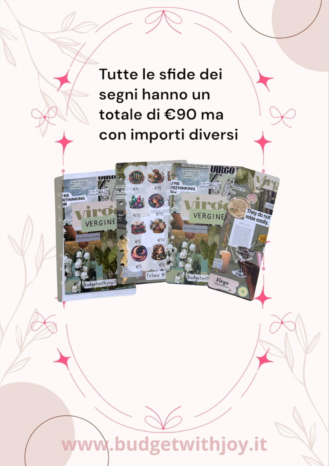 Set segni zodiacali Vergine
