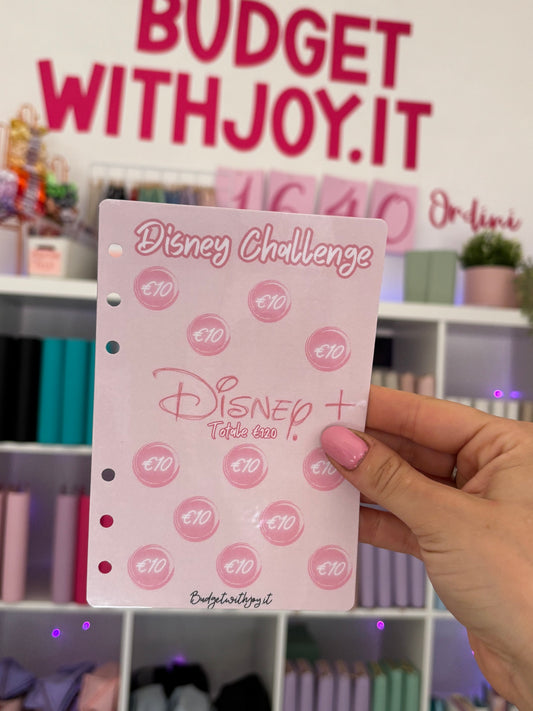 Disney Challenge A6 €120