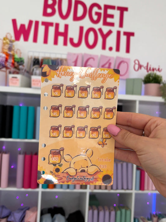 Honey Challenge A6 €35