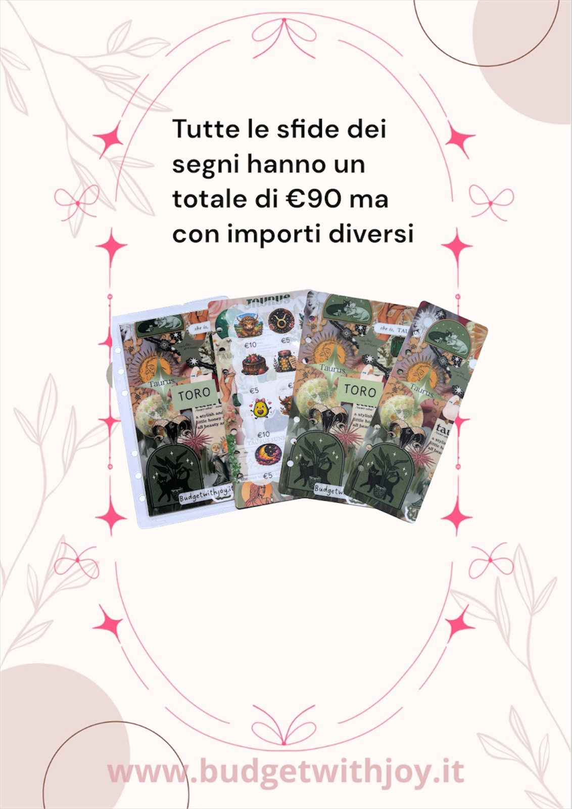 Set segni zodiacali Toro