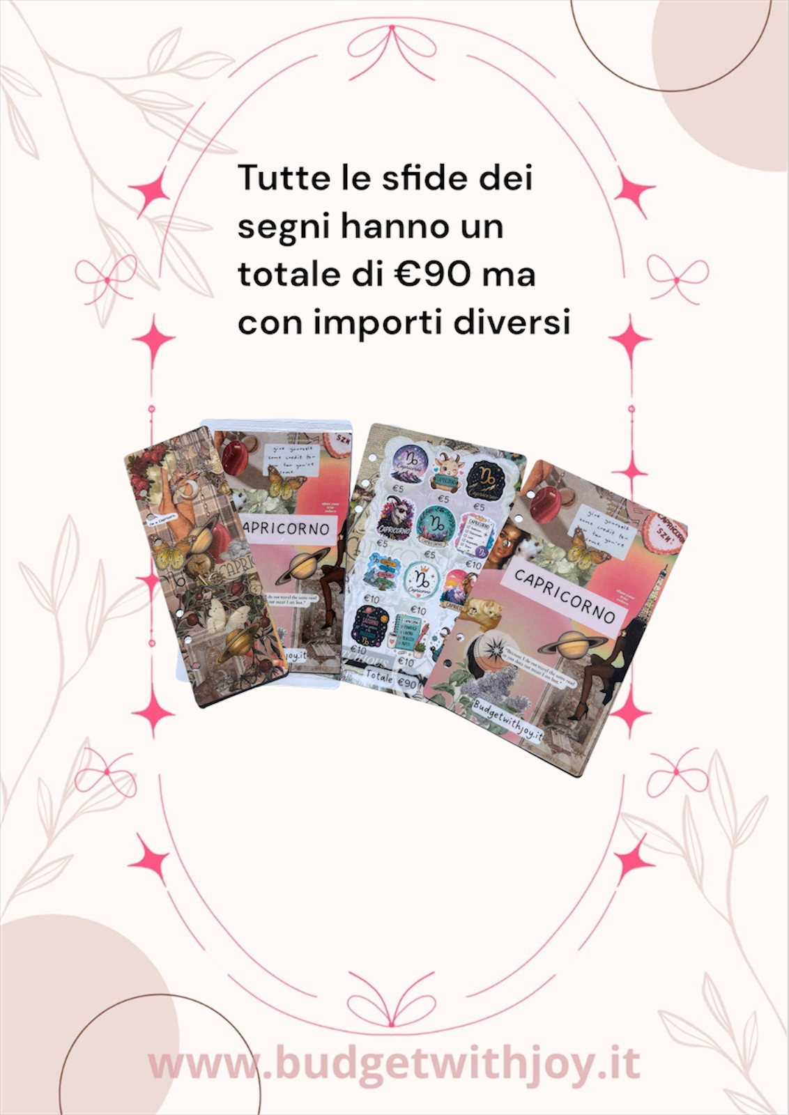 Set segni zodiacali Capricorno