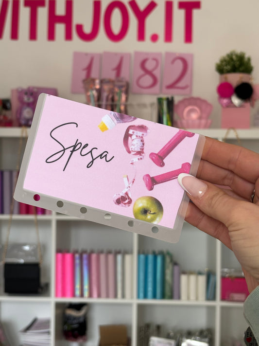 Sezione rosa immagine spesa