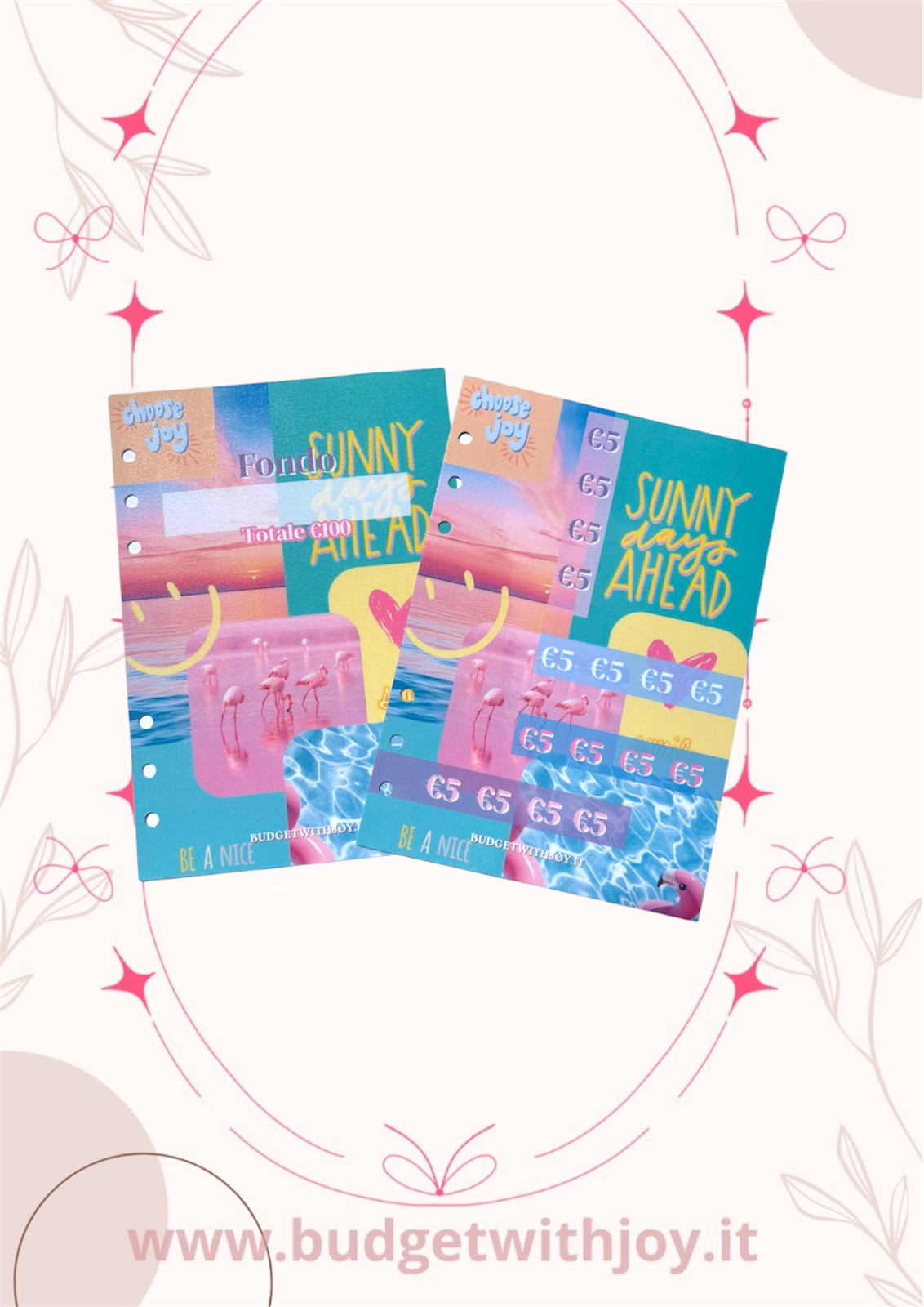 Set copertina+ sfida €100 Choose Joy