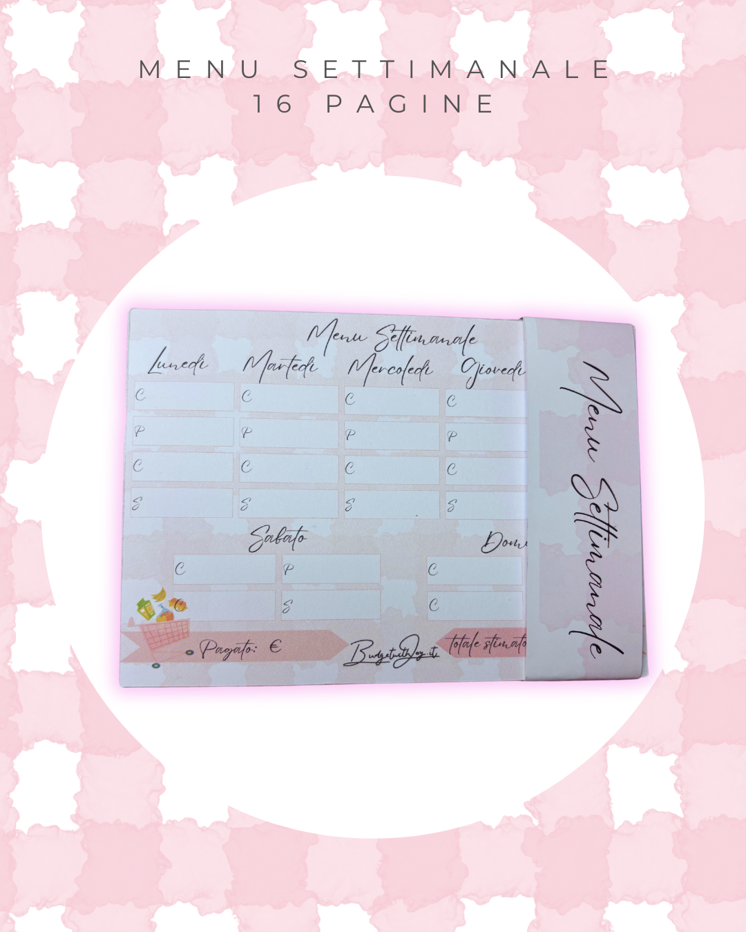 Post pads 🍽️ Menu Settimanale