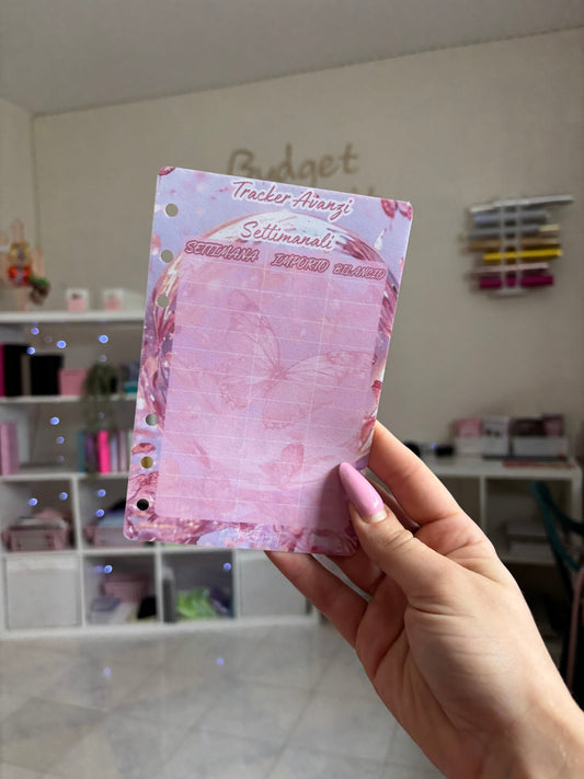 Budget Sheet Verde A6