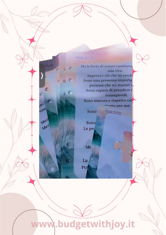 Set A5 1/12 I Pezzi Della Mia Rinascita