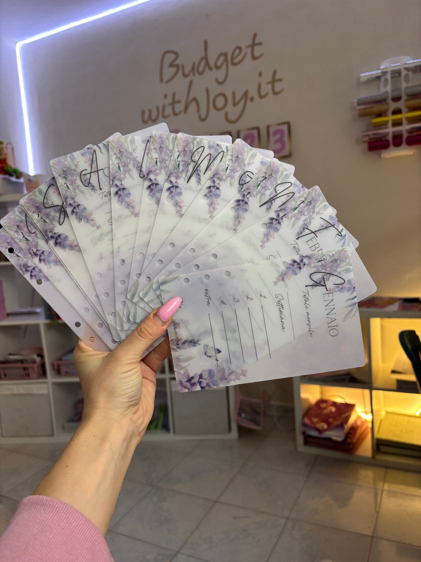 COPERTINE lavanda a6