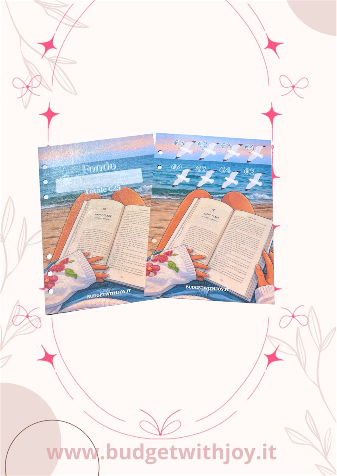 Set copertina+ sfida €25 mare Gabbiani