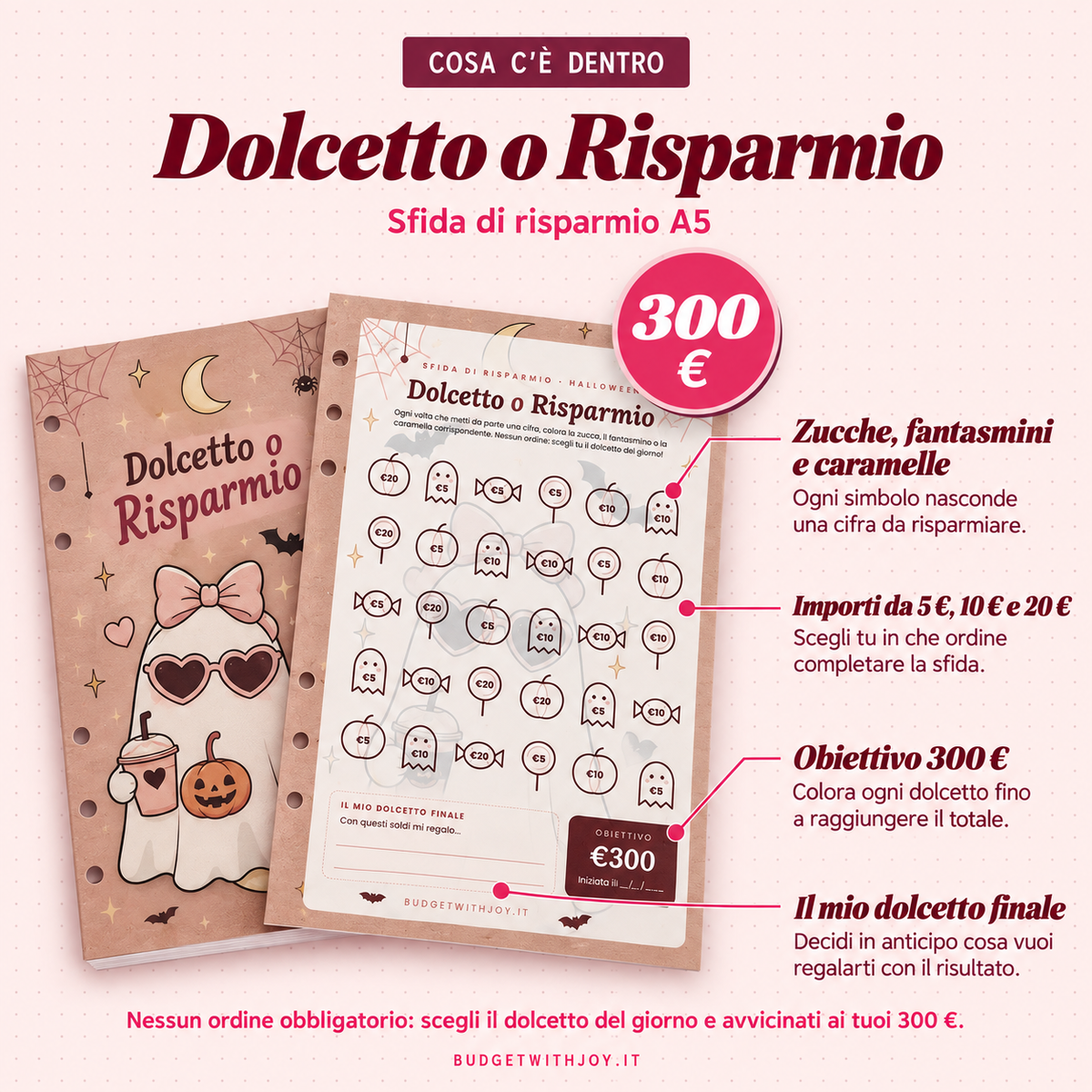 Sfida 300 € · Dolcetto o Risparmio