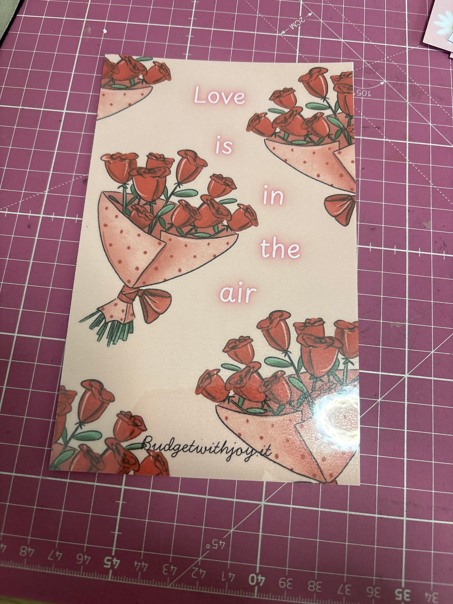 Copertina love is in the air ric