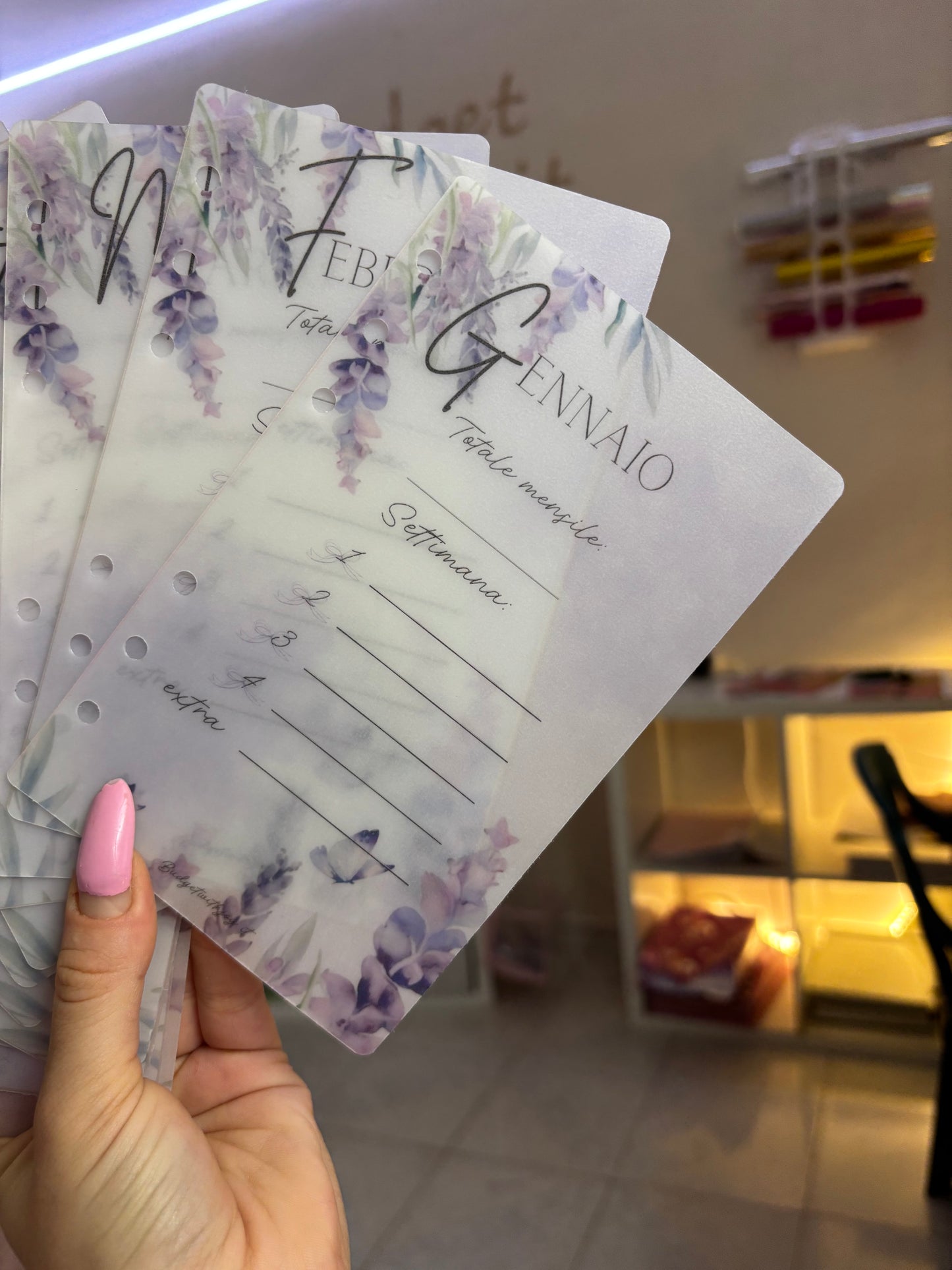 COPERTINE lavanda a6