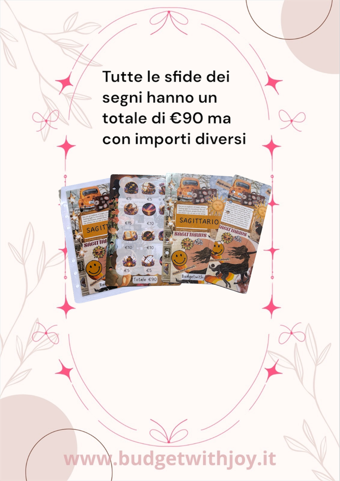 Set segni zodiacali Sagittario