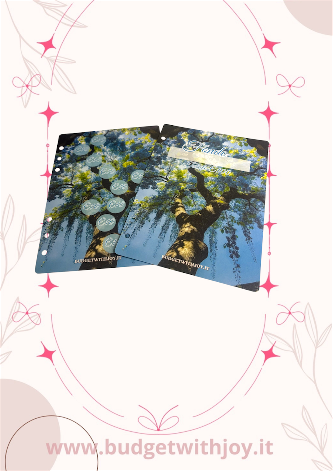 Set copertina+sfida albero blu €100