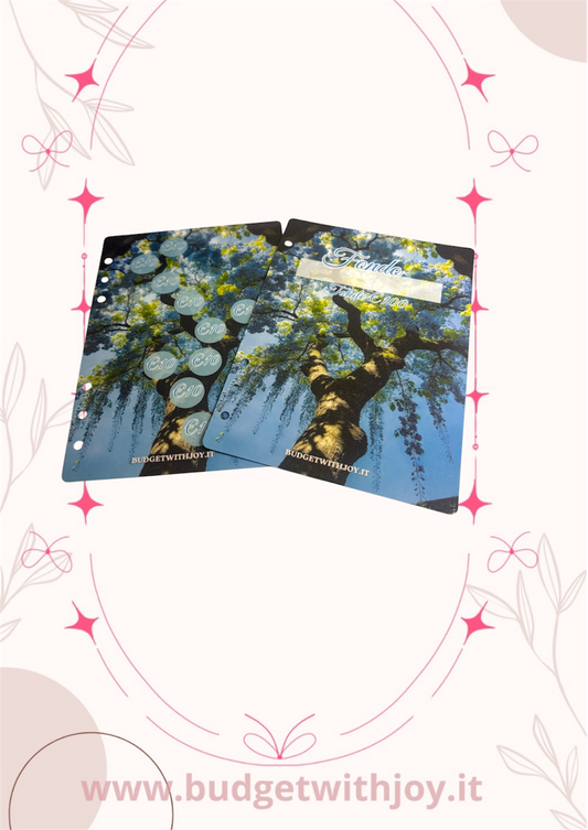 Set copertina+sfida albero blu €100