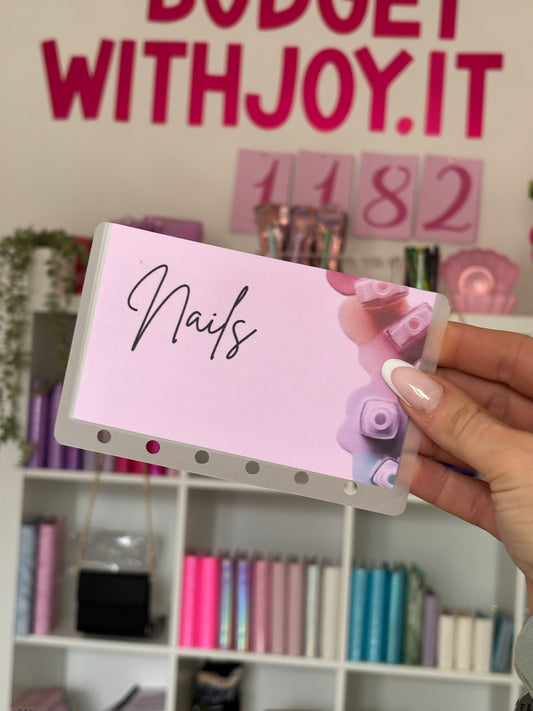 Sezione rosa immagine nails