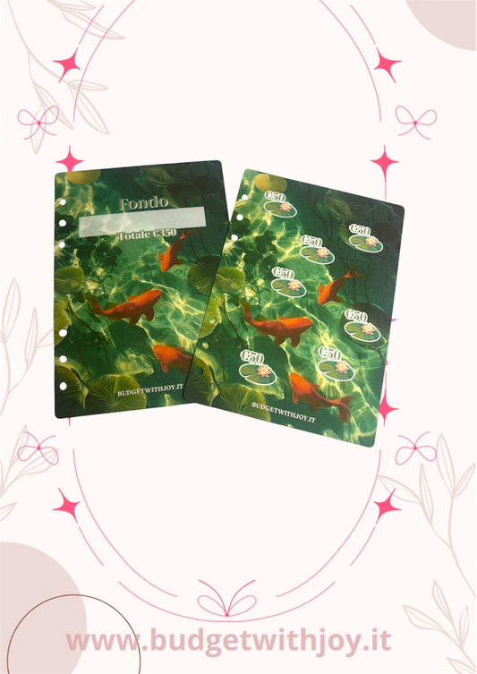Set copertina+sfida pesci €350