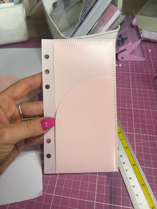 Sezione rosa doppia a6 ric