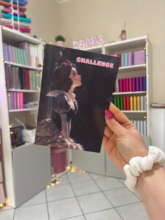 Copertina a5 Biancaneve Challenge