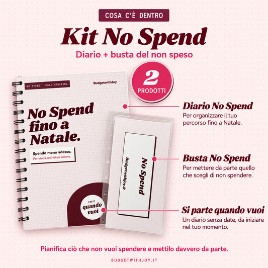 Kit No Spend fino a Natale