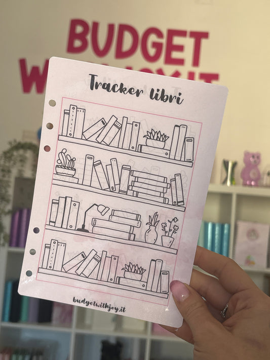 tracker libri A5