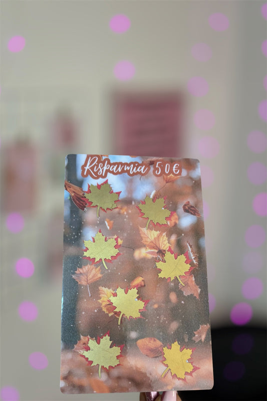Risparmia €50 Autunno